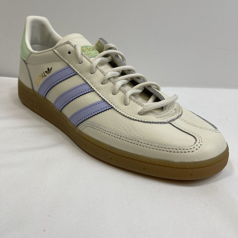 Adidas Handball Spezial Men's 11.5 IH2460 Off White Violet Purple Gum IH2460 NEW - Picture 3 of 12
